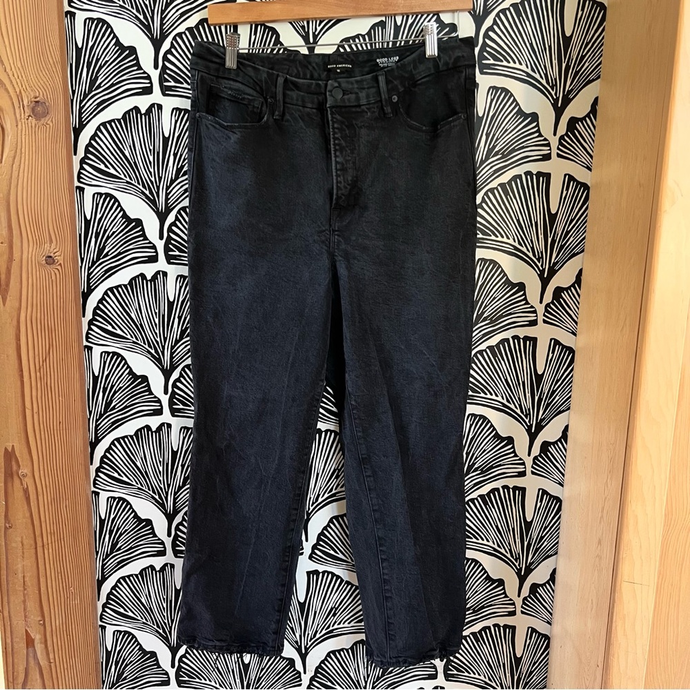 Good American Good Legs Black Women's Jeans